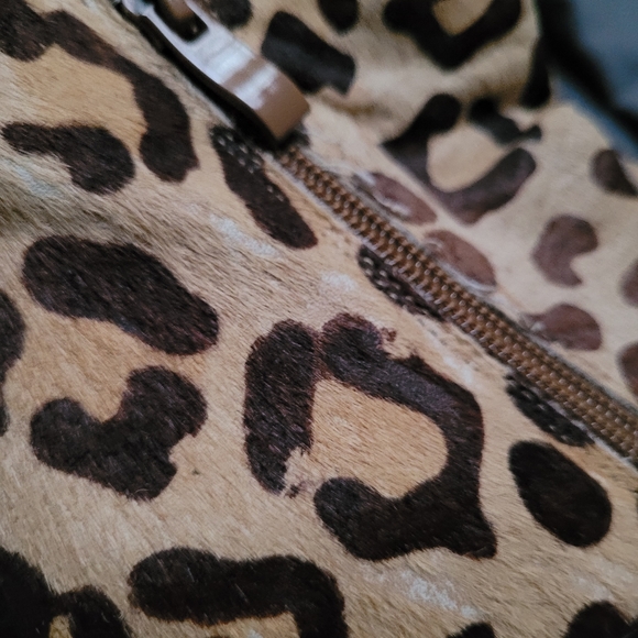 Very Volatile | Leopard Ponyhair Wedge Bootie 9 - Picture 8 of 15